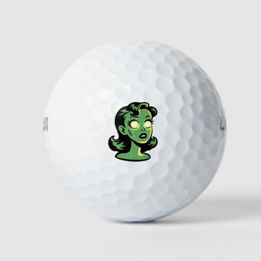 Radium Meisje Golfballen (Voorkant)