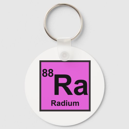 Radium Sleutelhanger (Voorkant)
