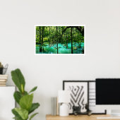 Radium Spring, Albany, Georgia Poster (Thuiskantoor)