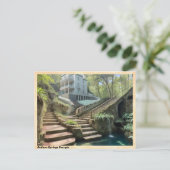 Radium Springs Georgia Vintage Reizen Briefkaart (Staand voorkant)