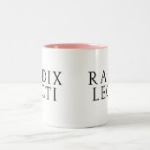 Radix Lecti Tweekleurige Koffiemok (Center)