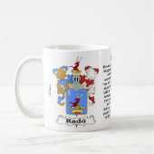 Rado Family Hungarian Coat of Arms mok (Links)