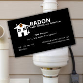Radon Testen en Mitigatie Bedrijf Visitekaartje