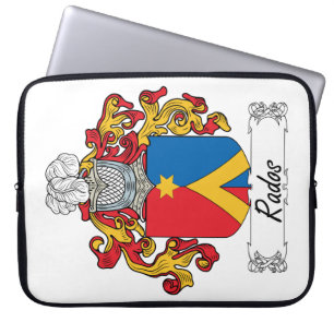Rados Family Crest Laptop Sleeve