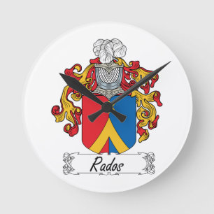 Rados Family Crest Ronde Klok