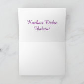 Radosnego Dnia Babci - Moederdag Kaart (Binnen)