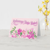 Radosnego Dnia Babci - Moederdag Kaart (Gele Bloem)