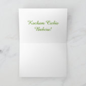 Radosnego Dnia Babci - Moederdag Kaart (Binnen)