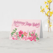 Radosnego Dnia Babci - Moederdag Kaart (Gele Bloem)