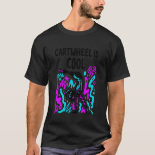 Radslag is Cool Retro Abstracte Vormen 90s Stijl T-shirt