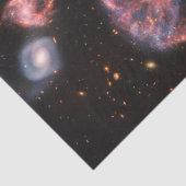 Radslagstelsel, James Webb Space Telescope Tissuepapier (Detail)