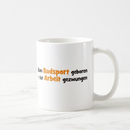 Radsport Koffiemok (Rechts)