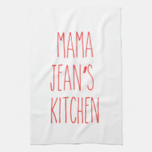 RAE DUNN geïnspireerd aangepaste naam keuken bakke