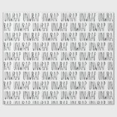 RAE DUNN Geïnspireerd, eenvoudig, modern Cadeaupapier (Vlak)