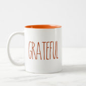 RAE DUNN Geïnspireerd Grateful Coffee Mok (Links)