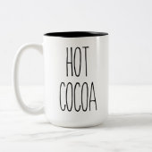 RAE DUNN Geïnspireerd Hot Cacao Koffie Mok (Links)