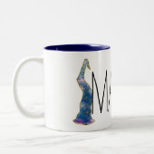 Rae Dunn Geïnspireerd Magical Tweekleurige Koffiemok (Links)