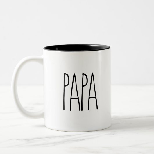 RAE DUNN Geïnspireerd PAPA Koffie Mok (Links)