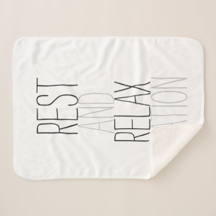 Rae Dunn geïnspireerde rust en relaxatie Sherpa Deken