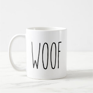 RAE DUNN Geïnspireerde WOOF-Mok Koffiemok