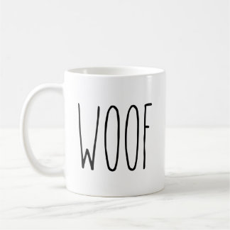 RAE DUNN Geïnspireerde WOOF-Mok Koffiemok