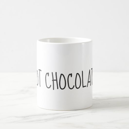 Rae Dunn inspireerde de Mok HOT CHOCOLATE (Center)