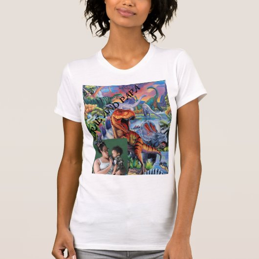RAE EN PAPA T-SHIRT (Voorkant)
