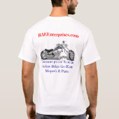 RAE Enterprises - Choppers T-shirt (Achterkant)