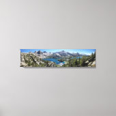 Rae Lakes - John Muir Trail - Kings Canyon Canvas Afdruk (Voorkant)
