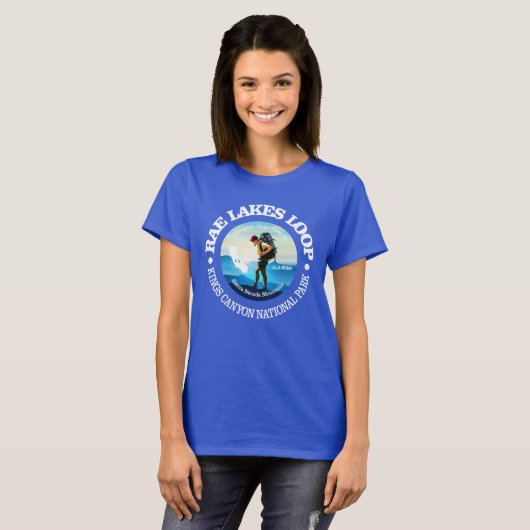 Rae Lakes Loop (C) T-shirt (Voorkant volledig)