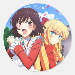 Rae x Claire   Ik ben verliefd op The Villainess Ronde Sticker