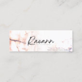 Raeann Blake Boeken Mini-Bladwijzer Mini Visitekaartje (Voorkant)