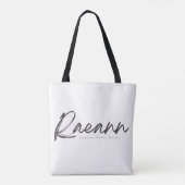 Raeann Blake Boeken Tote Tas (Achterkant)