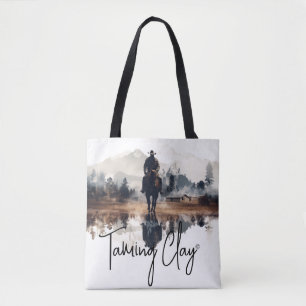 Raeann Blake's 'Taming Clay' Canvas tas