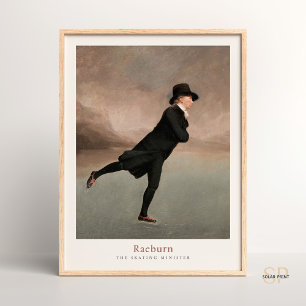 Raeburn Kunst Schaatsen Minister Poster