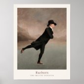 Raeburn  Kunst Schaatsen Minister Poster (Voorkant)