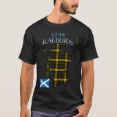 Raeburn Scottish Clan Tartan Schotland T-shirt (Voorkant)