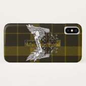 Raeburn Tartan Cross Case-Mate iPhone Case (Achterkant (horizontaal))