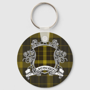 Raeburn Tartan Shield Sleutelhanger