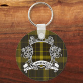 Raeburn Tartan Shield Sleutelhanger (Voorkant)
