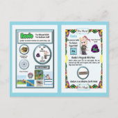 Raele Wizard - Radium Element Briefkaart (Voorkant)