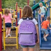 Raelynn herhaalde bedrukte rugzak