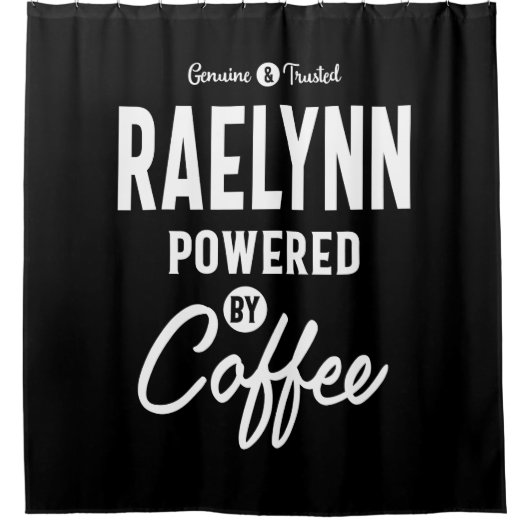 Raelynn Persoonlijke naam Birthday Gift Douchegordijn (Voorkant)