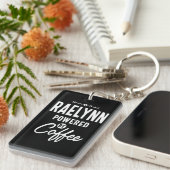 Raelynn Persoonlijke naam Birthday Gift Sleutelhanger (Voorkant Rechts)