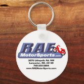 raeMotorSports Sleutelhanger (Voorkant)