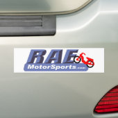 raeMotorSports-Zeer groot Bumpersticker (Op auto)