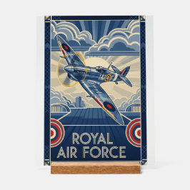 RAF Art Deco Acryl Bord