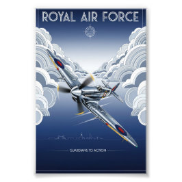 RAF Art Deco Foto Afdruk