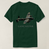 RAF AVRO LANCASTER WW2 BOMPLANNING T 1 T-SHIRT (Design voorkant)