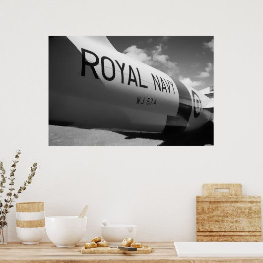 RAF Canberra - Print, Value Poster papier (mat) (Keuken)